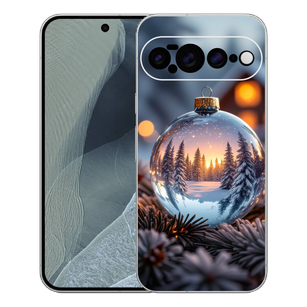 Gélový kryt mmCase na Google Pixel 11 Pro XL - vianočná ozdoba