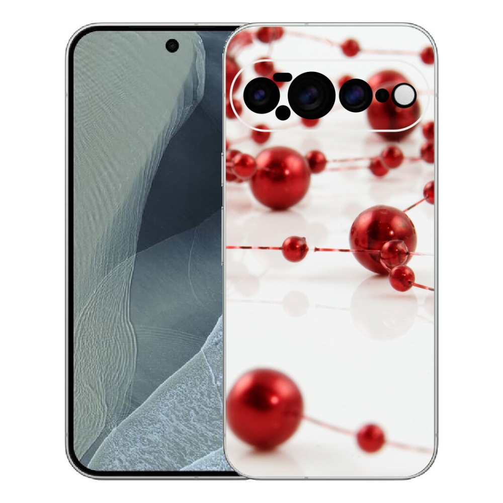 Gélový kryt mmCase na Google Pixel 11 Pro XL - vianočná reťaz