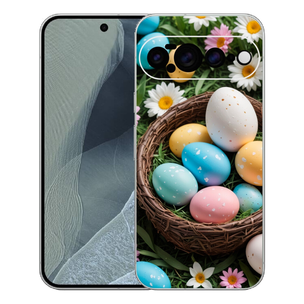 Gélový kryt mmCase na Google Pixel 11 Pro XL - veľkonočné vajíčka 2