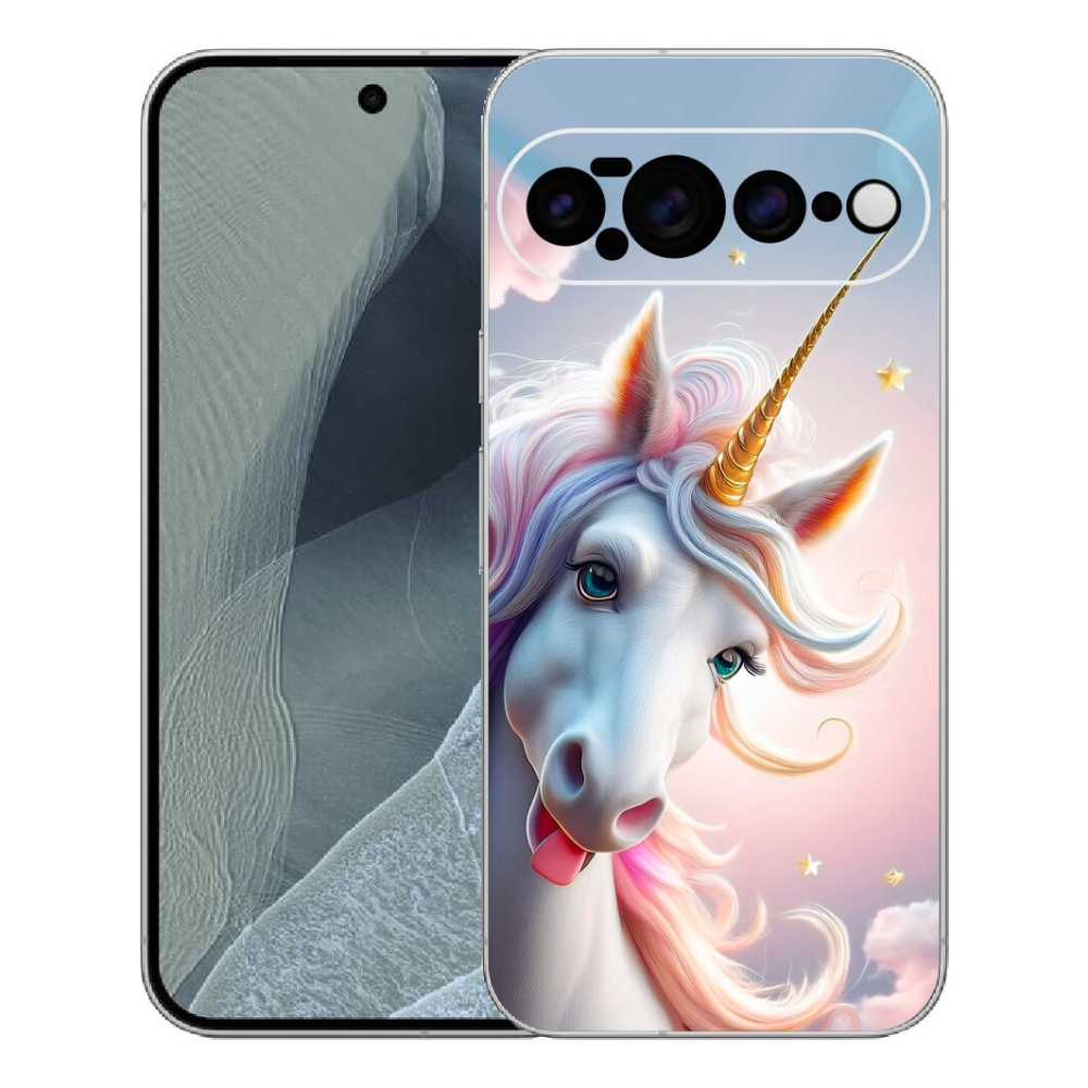 Gélový kryt mmCase na Google Pixel 11 Pro XL - veselý jednorožec