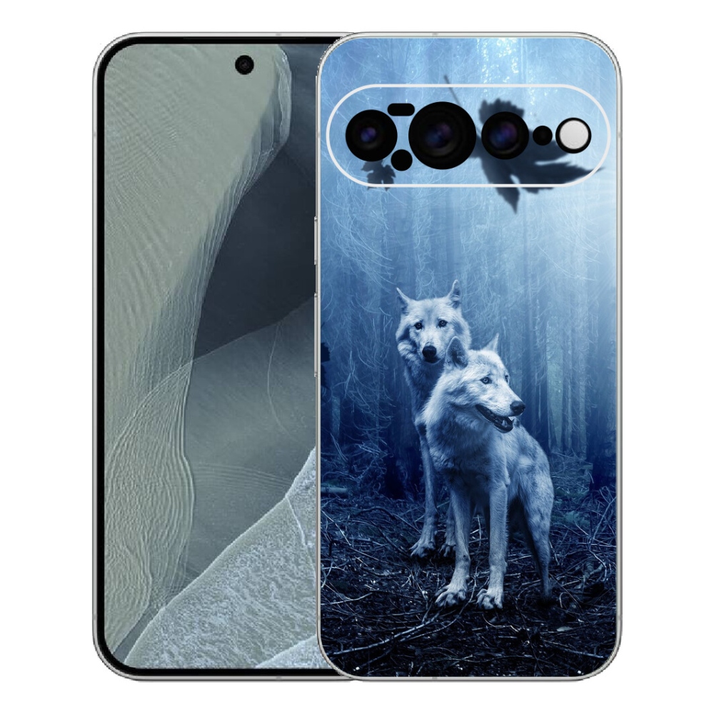 Gélový kryt mmCase na Google Pixel 11 Pro XL - vlci v lese