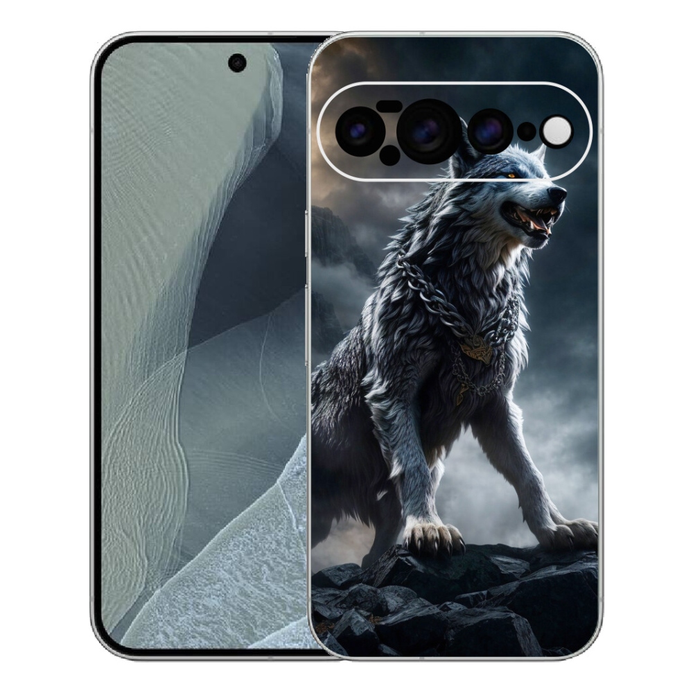 Gélový kryt mmCase na Google Pixel 11 Pro XL - vlk 1