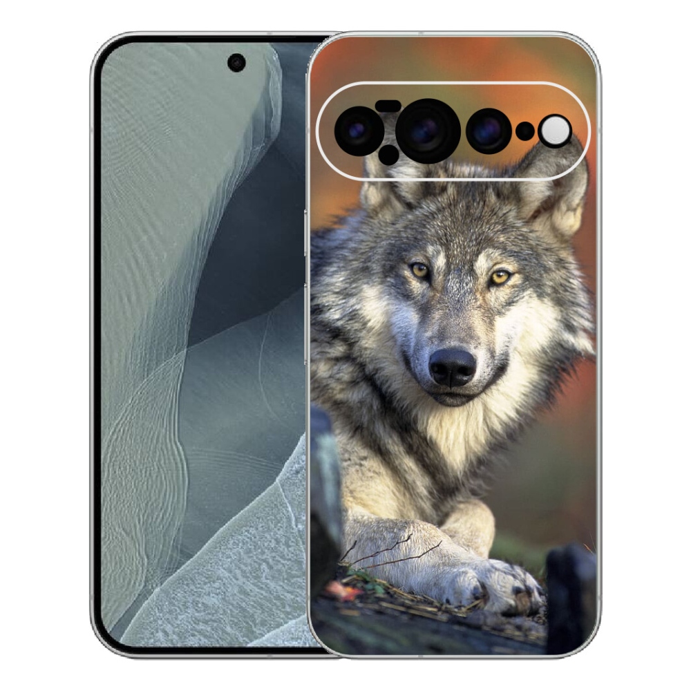 Gélový kryt mmCase na Google Pixel 11 Pro XL - vlk