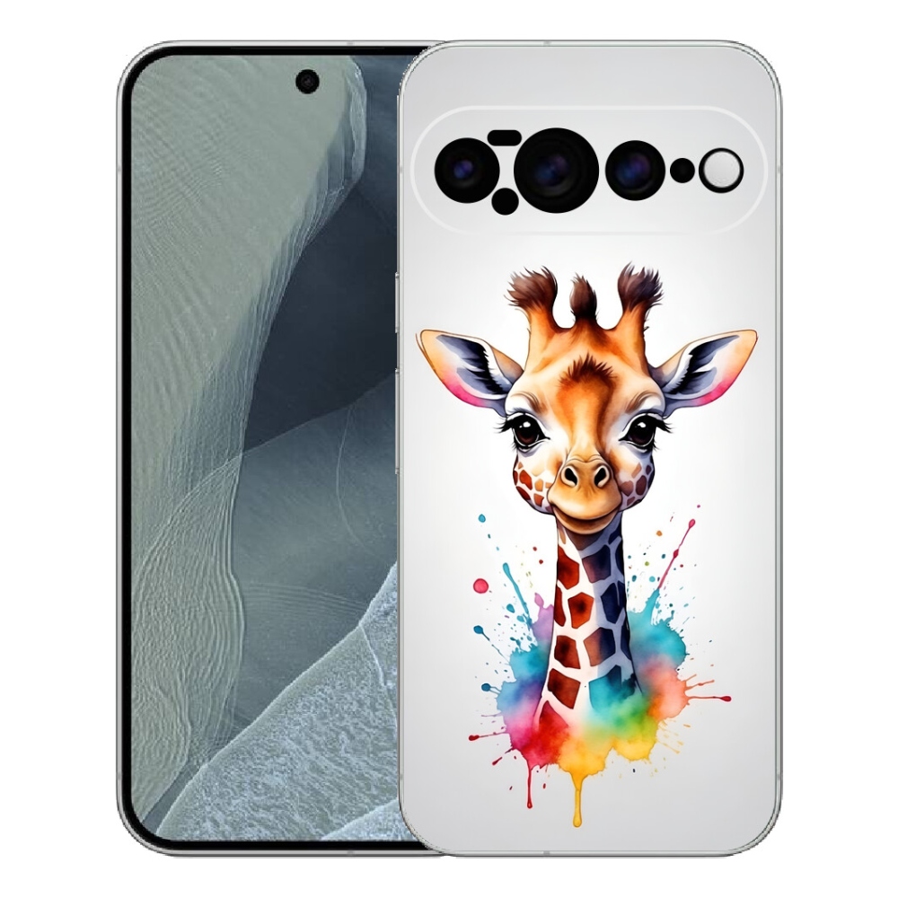 Gélový kryt mmCase na Google Pixel 11 Pro XL - žirafa 1