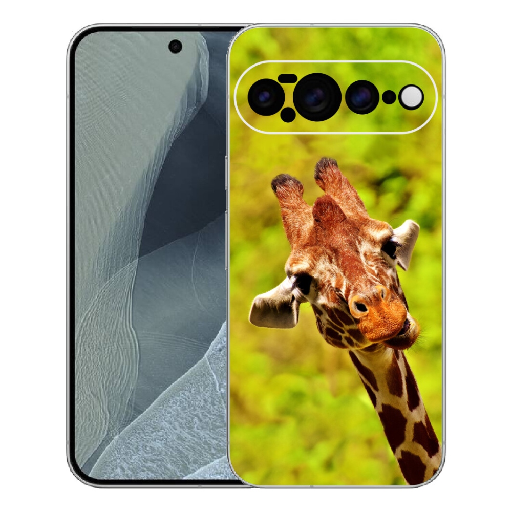 Gélový kryt mmCase na Google Pixel 11 Pro XL - žirafa