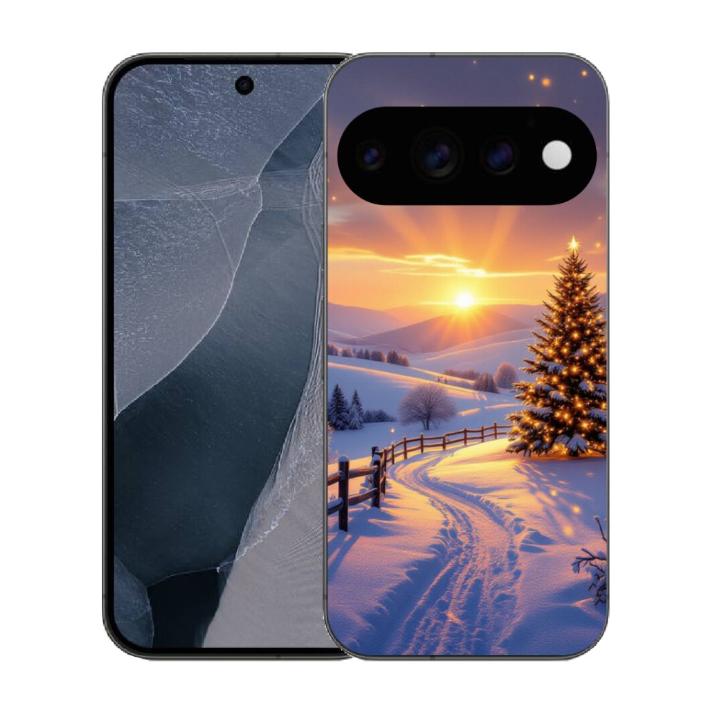 Gélový kryt mmCase na Google Pixel 11 Pro - zimná krajina