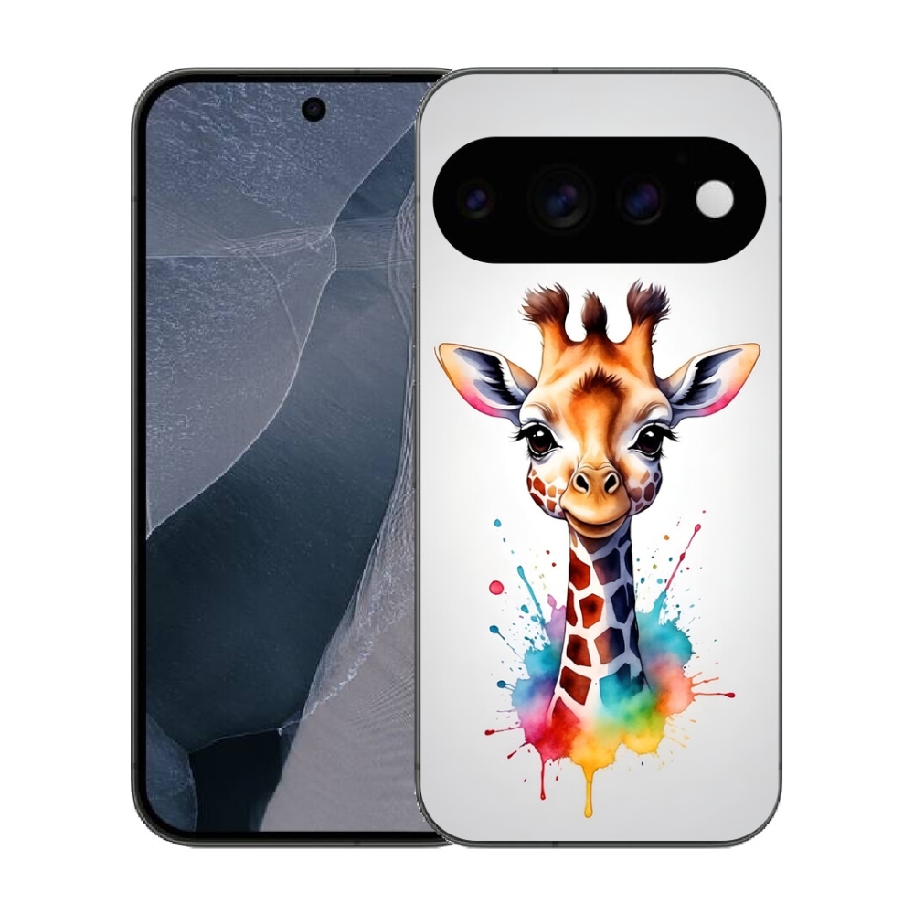 Gélový kryt mmCase na Google Pixel 11 Pro - žirafa 1