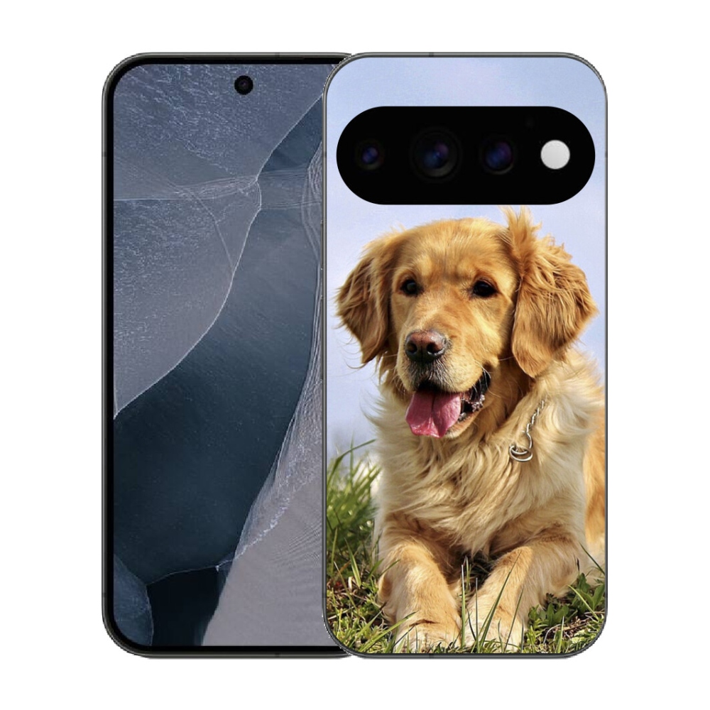 Gélový kryt mmCase na Google Pixel 11 Pro - zlatý retriever