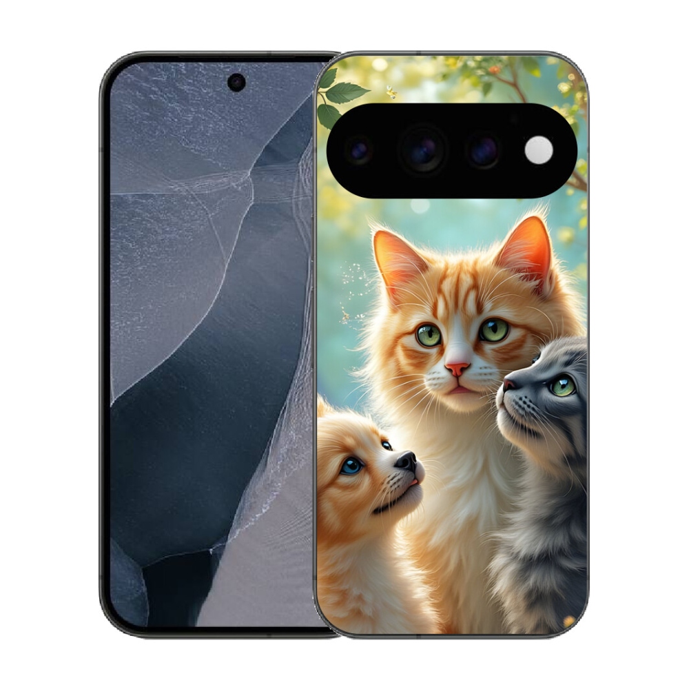 Gélový kryt mmCase na Google Pixel 11 Pro - zvieracie priateľstvo 2