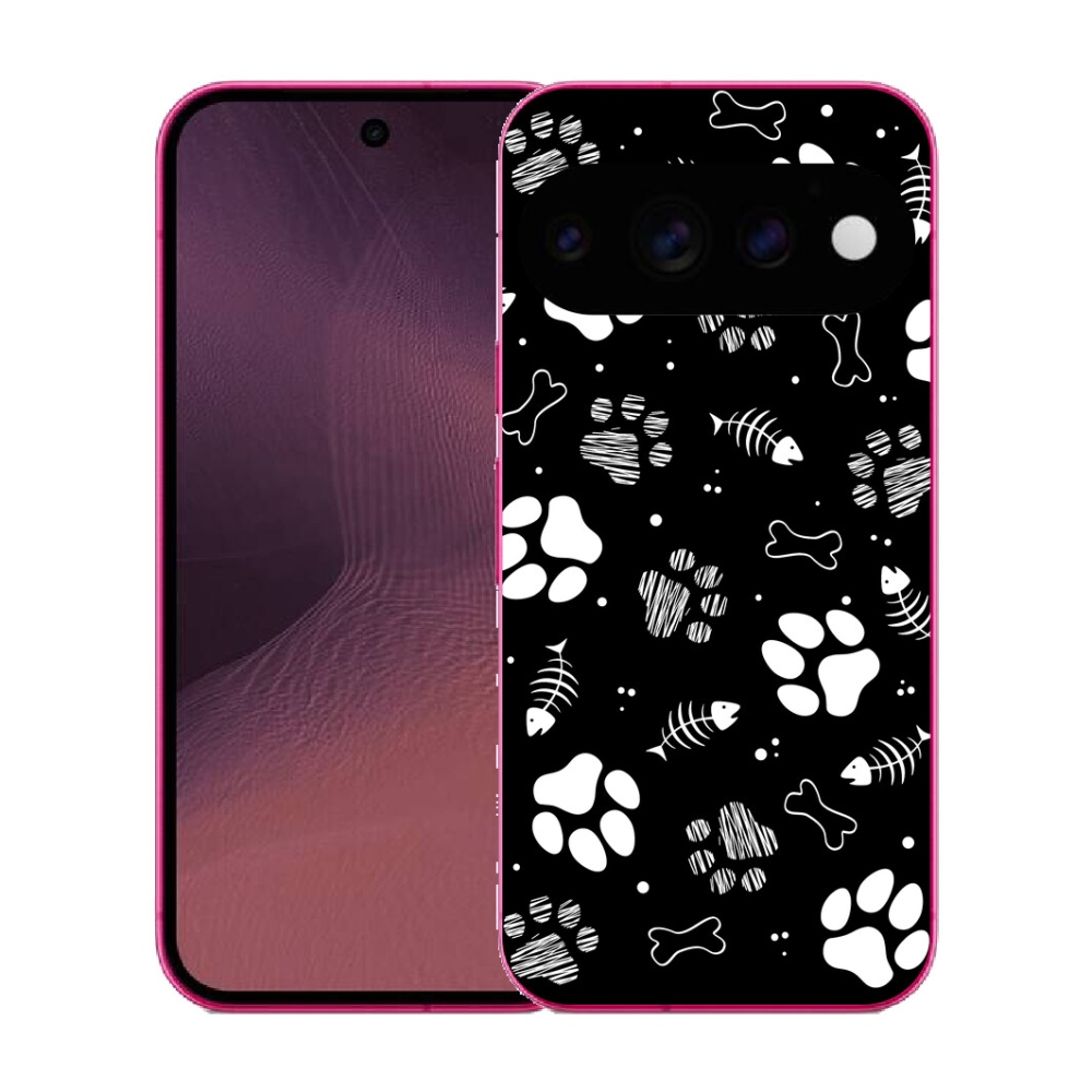 Gélový kryt mmCase na Google Pixel 11 - psie labky
