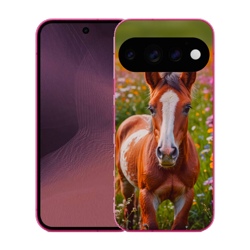 Gélový kryt mmCase na Google Pixel 11 - roztomilé žriebä