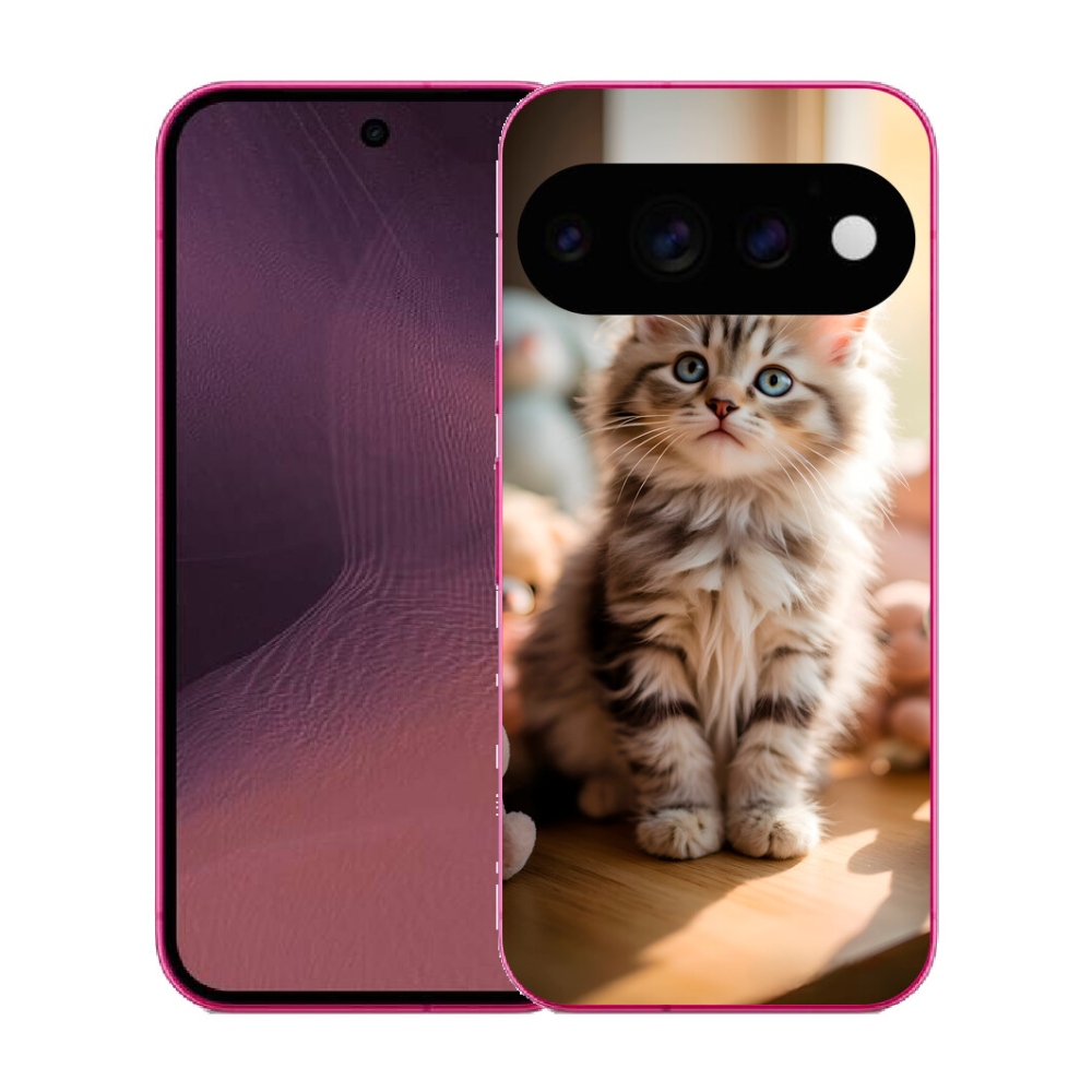 Gélový kryt mmCase na Google Pixel 11 - roztomilé mačiatko 10