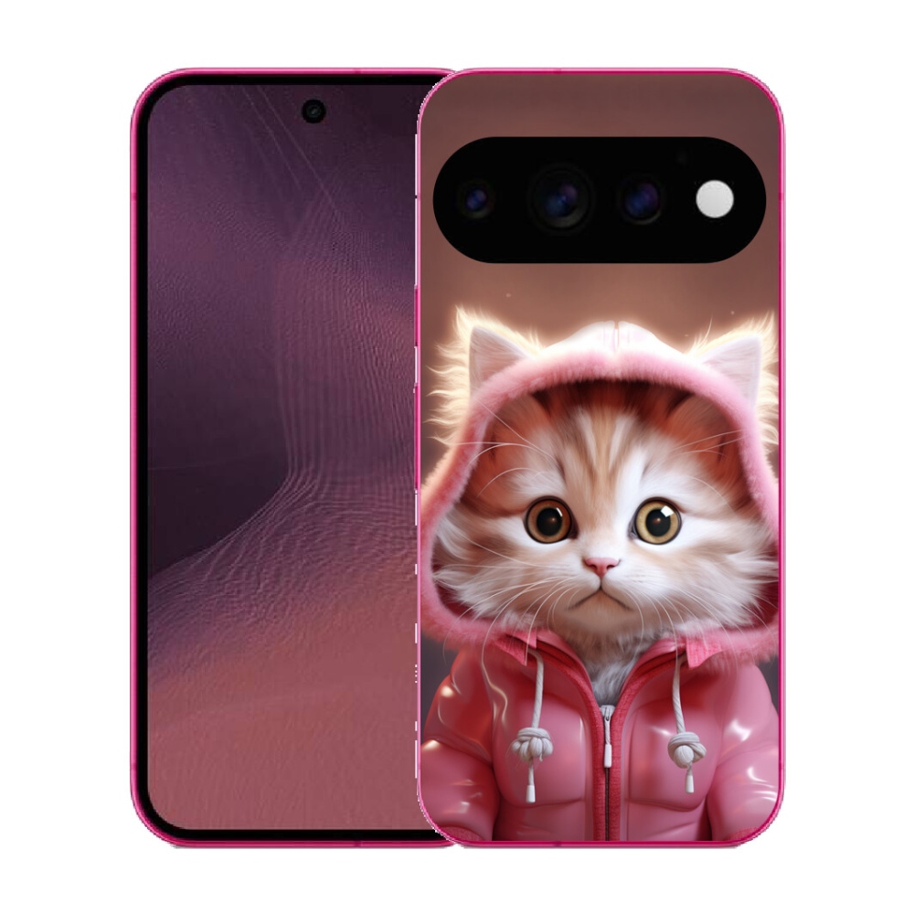 Gélový kryt mmCase na Google Pixel 11 - roztomilé mačiatko 3