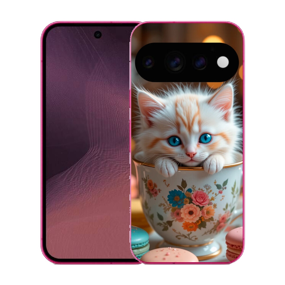 Gélový kryt mmCase na Google Pixel 11 - roztomilé mačiatko 6