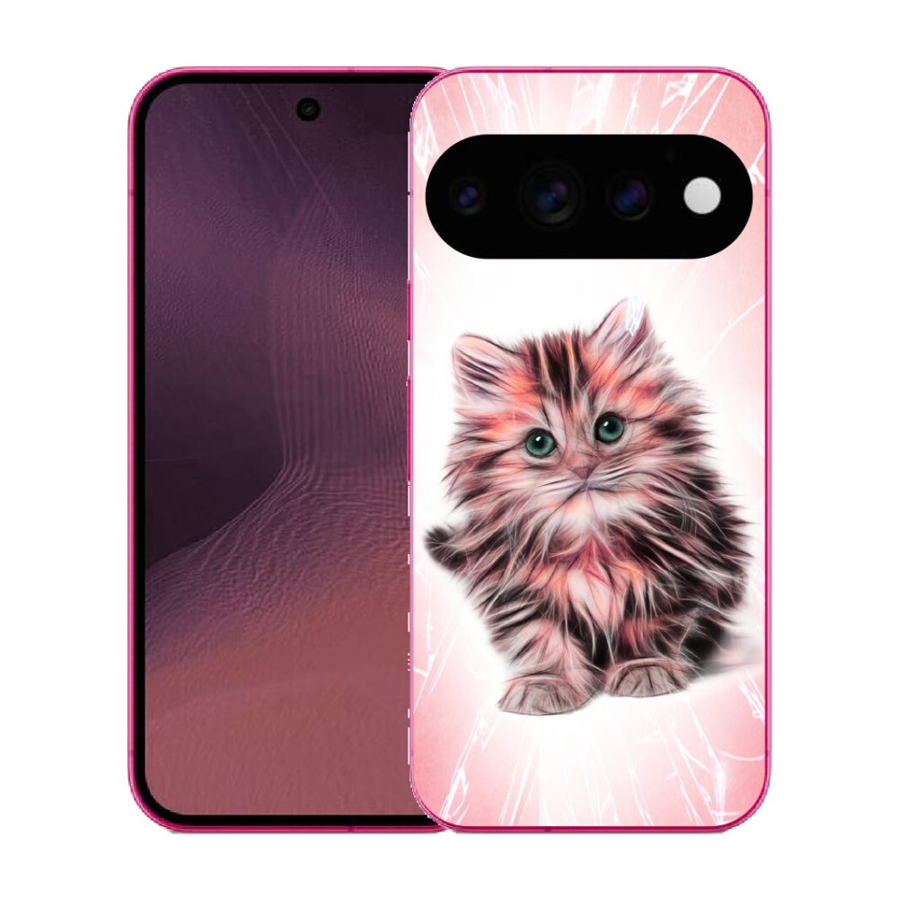 Gélový kryt mmCase na Google Pixel 11 - roztomilé mačiatko