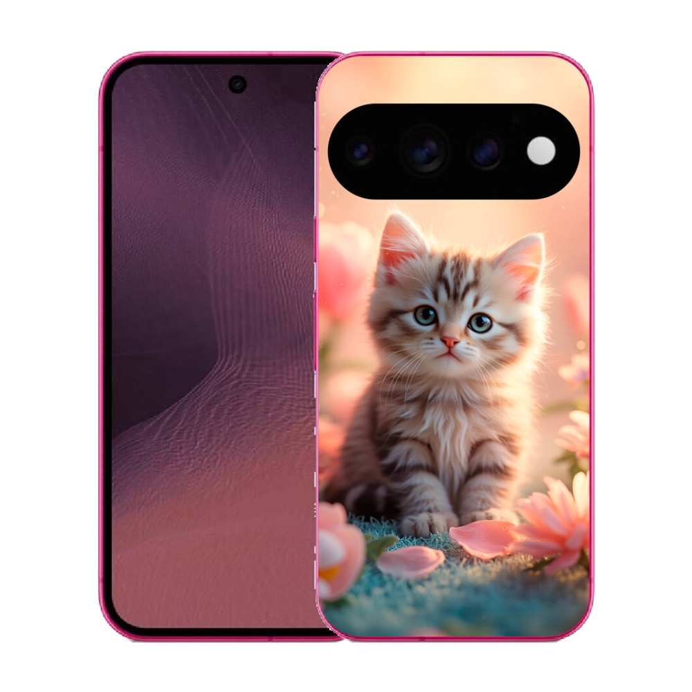 Gélový kryt mmCase na Google Pixel 11 - roztomilé mačiatko 8