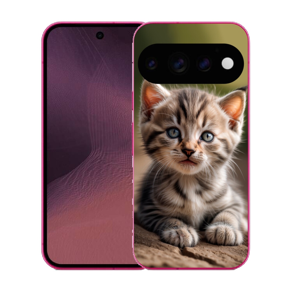Gélový kryt mmCase na Google Pixel 11 - roztomilé mačiatko 9