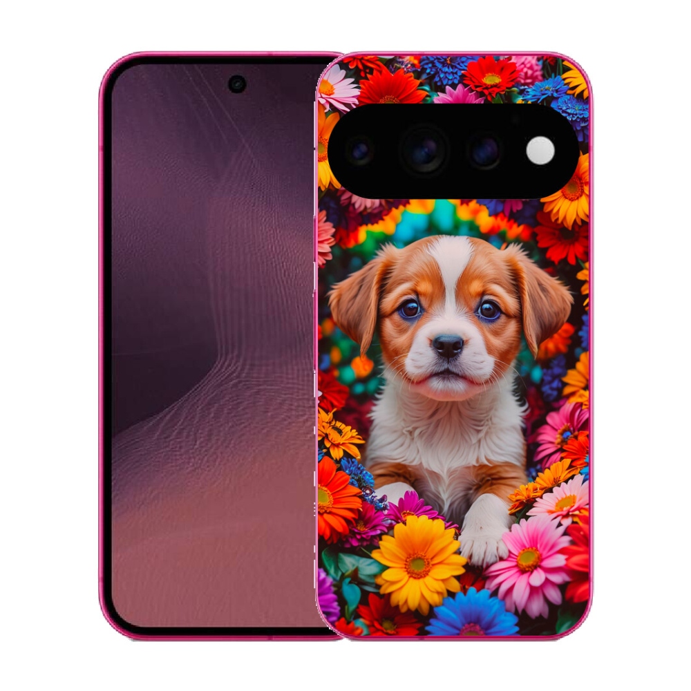 Gélový kryt mmCase na Google Pixel 11 - roztomilé šteňa
