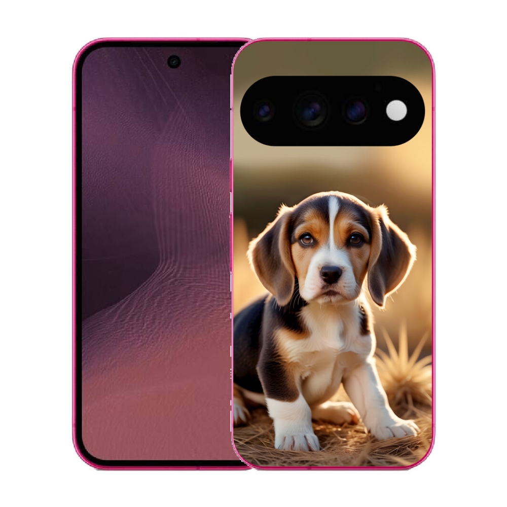 Gélový kryt mmCase na Google Pixel 11 - roztomilý bígl