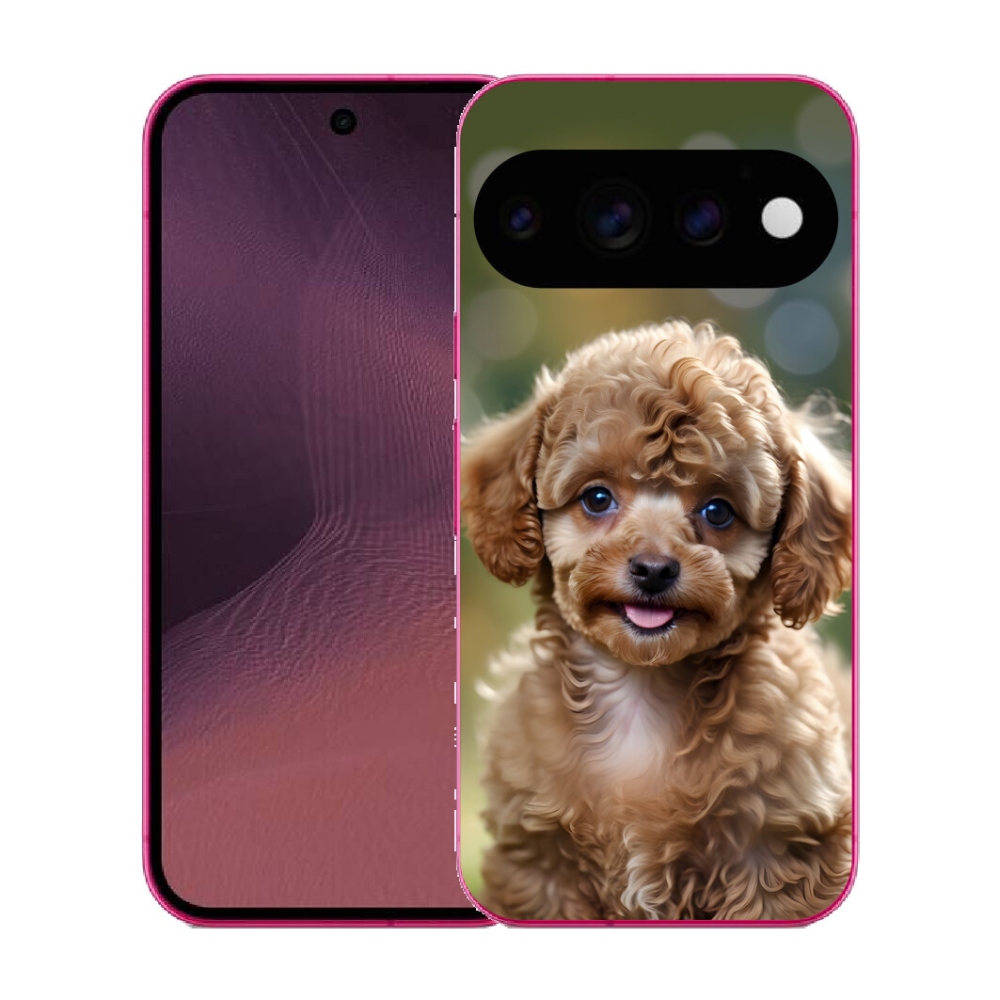Gélový kryt mmCase na Google Pixel 11 - roztomilý pudel