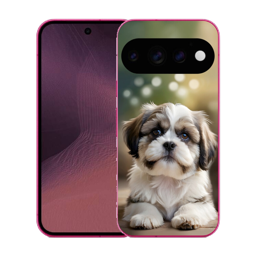 Gélový kryt mmCase na Google Pixel 11 - roztomilý shih-tzu
