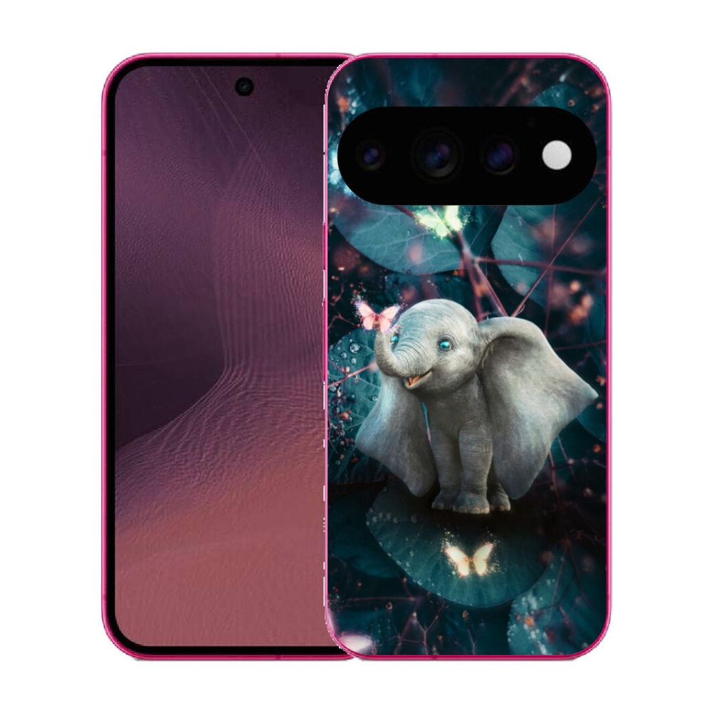 Gélový kryt mmCase na Google Pixel 11 - roztomilý slon