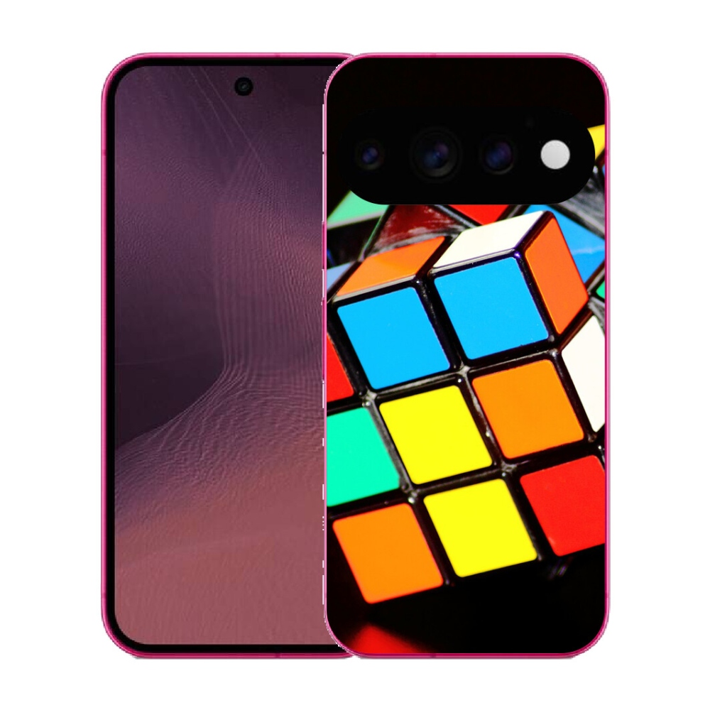 Gélový kryt mmCase na Google Pixel 11 - rubikova kocka