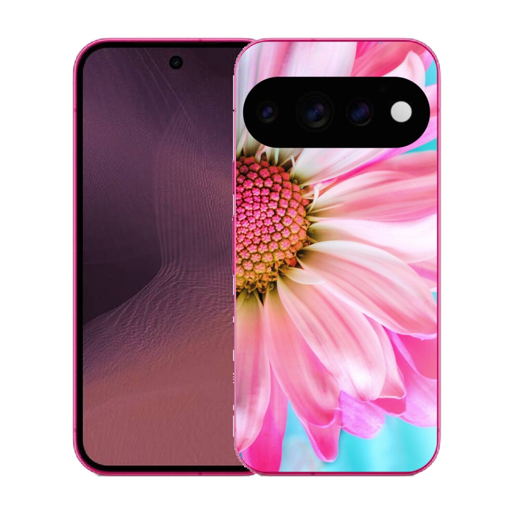 Gélový kryt mmCase na Google Pixel 11 - ružový kvet