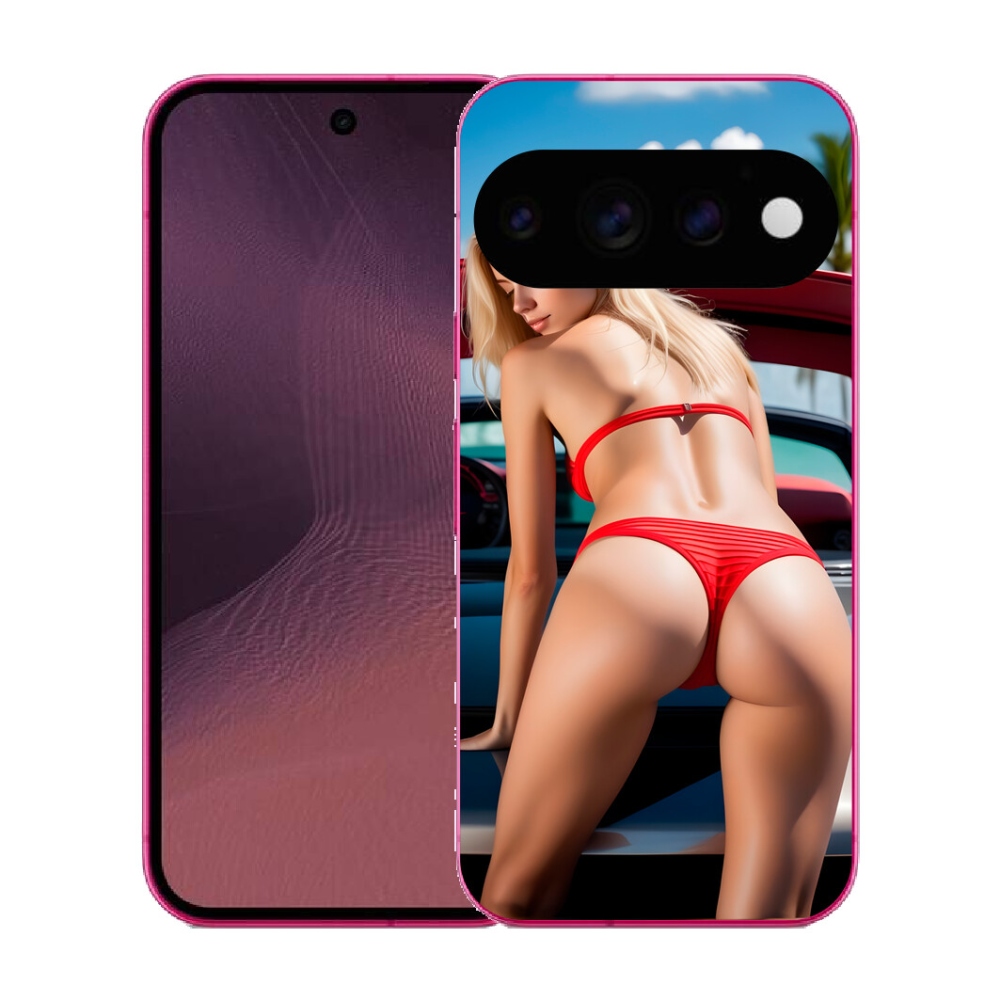 Gélový kryt mmCase na Google Pixel 11 - sexy žena 2