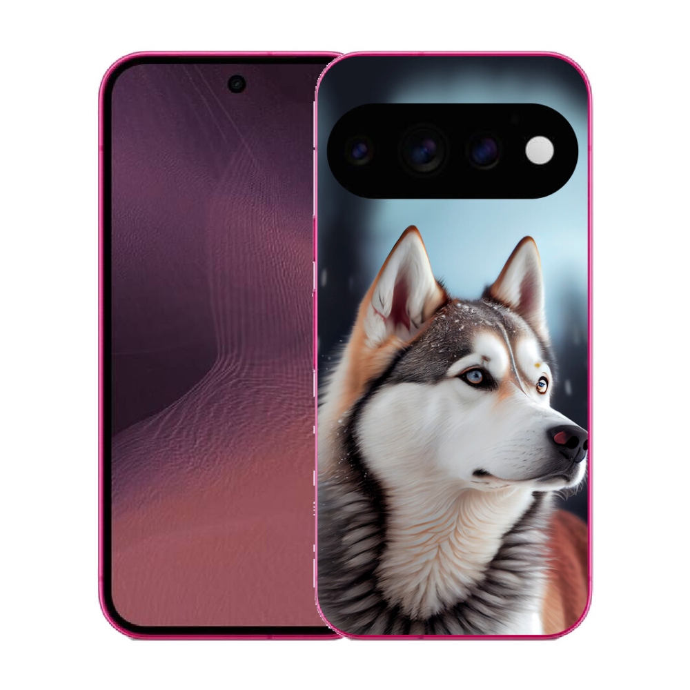 Gélový kryt mmCase na Google Pixel 11 - sibírsky husky