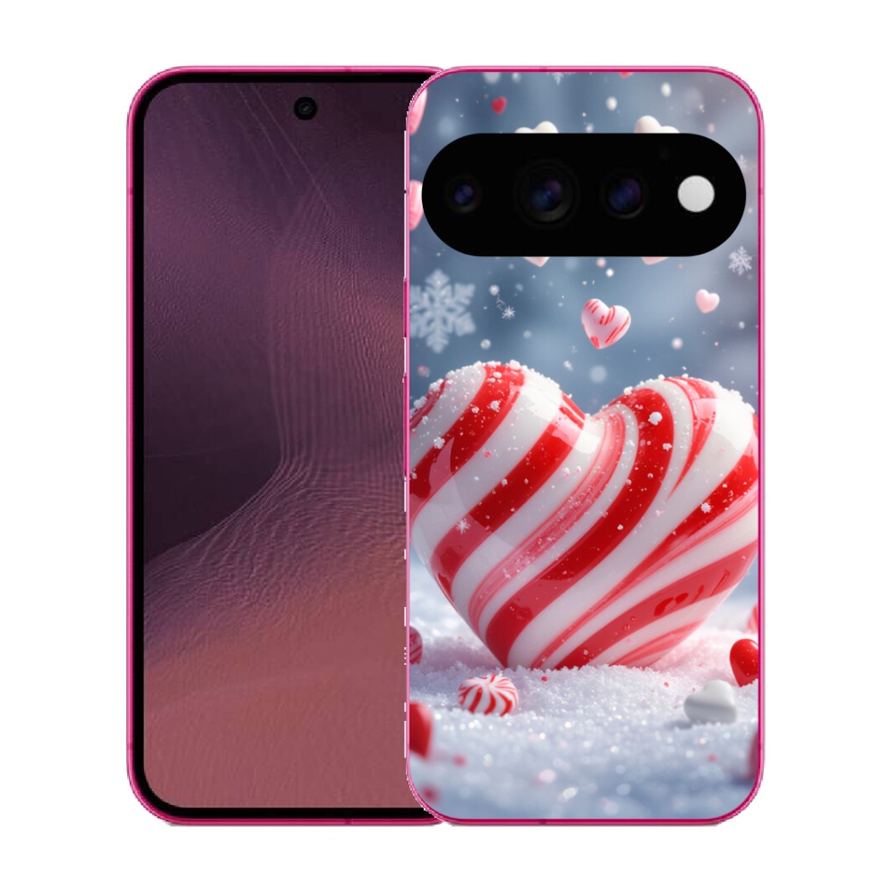 Gélový kryt mmCase na Google Pixel 11 - sladké srdce
