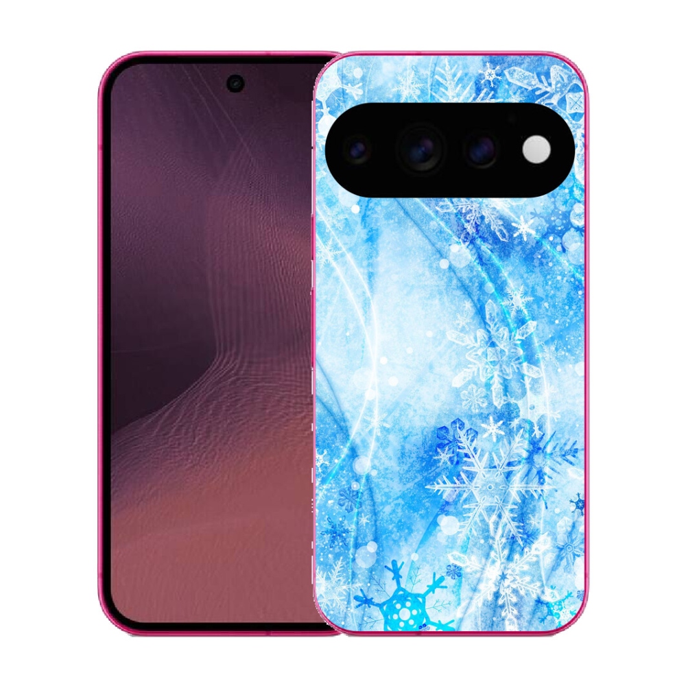 Gélový kryt mmCase na Google Pixel 11 - snehové vločky