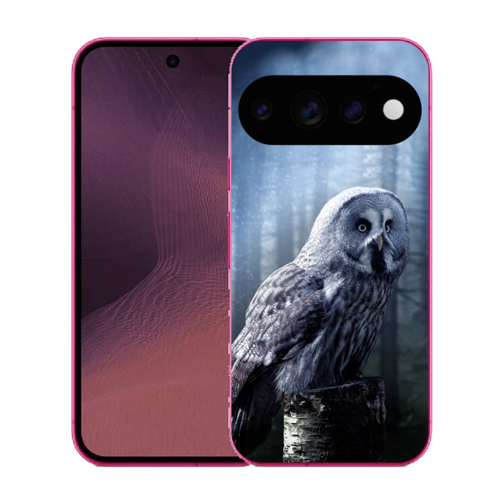 Gélový kryt mmCase na Google Pixel 11 - sova