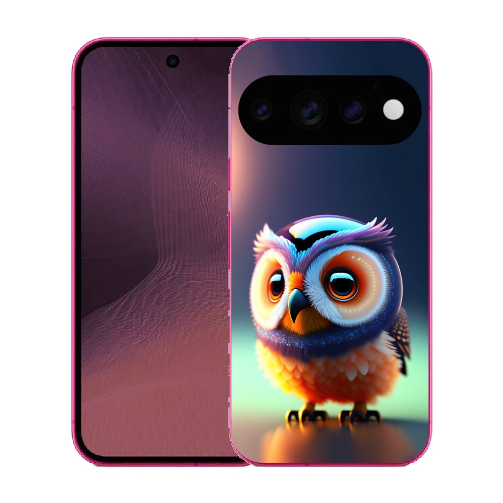 Gélový kryt mmCase na Google Pixel 11 - sovička