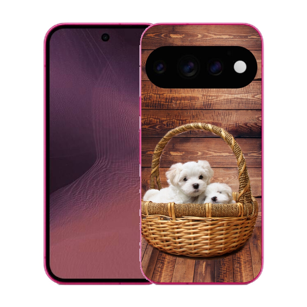 Gélový kryt mmCase na Google Pixel 11 - šteniatka