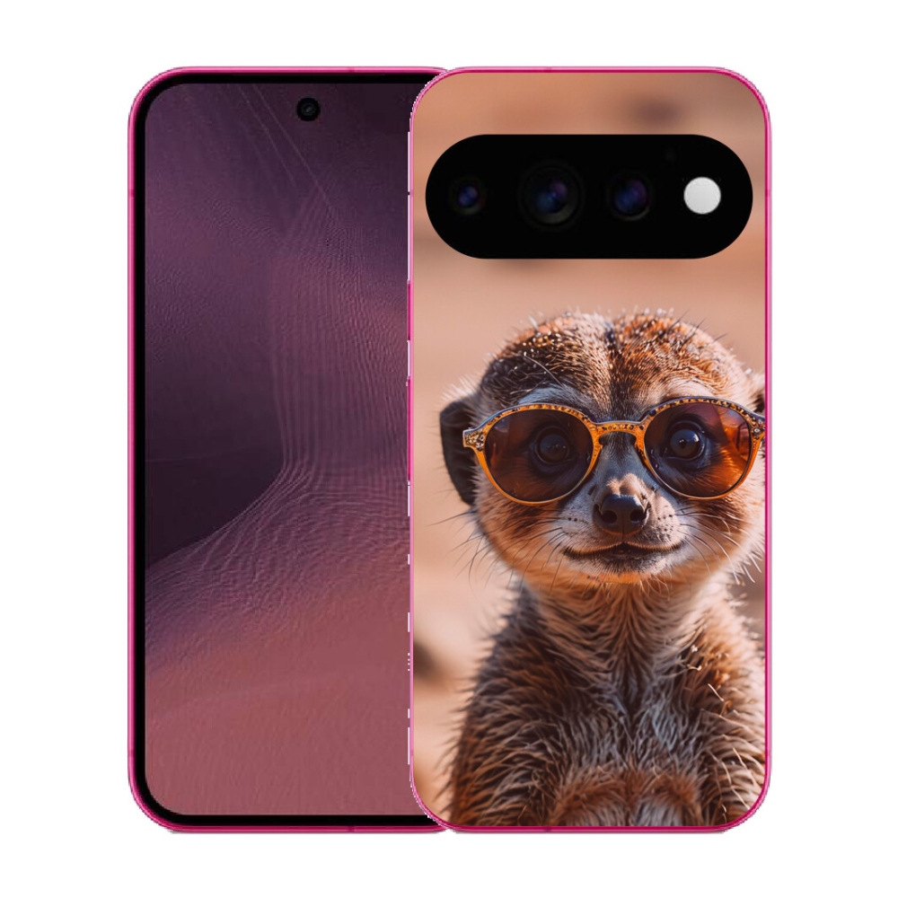 Gélový kryt mmCase na Google Pixel 11 - štýlová surikata