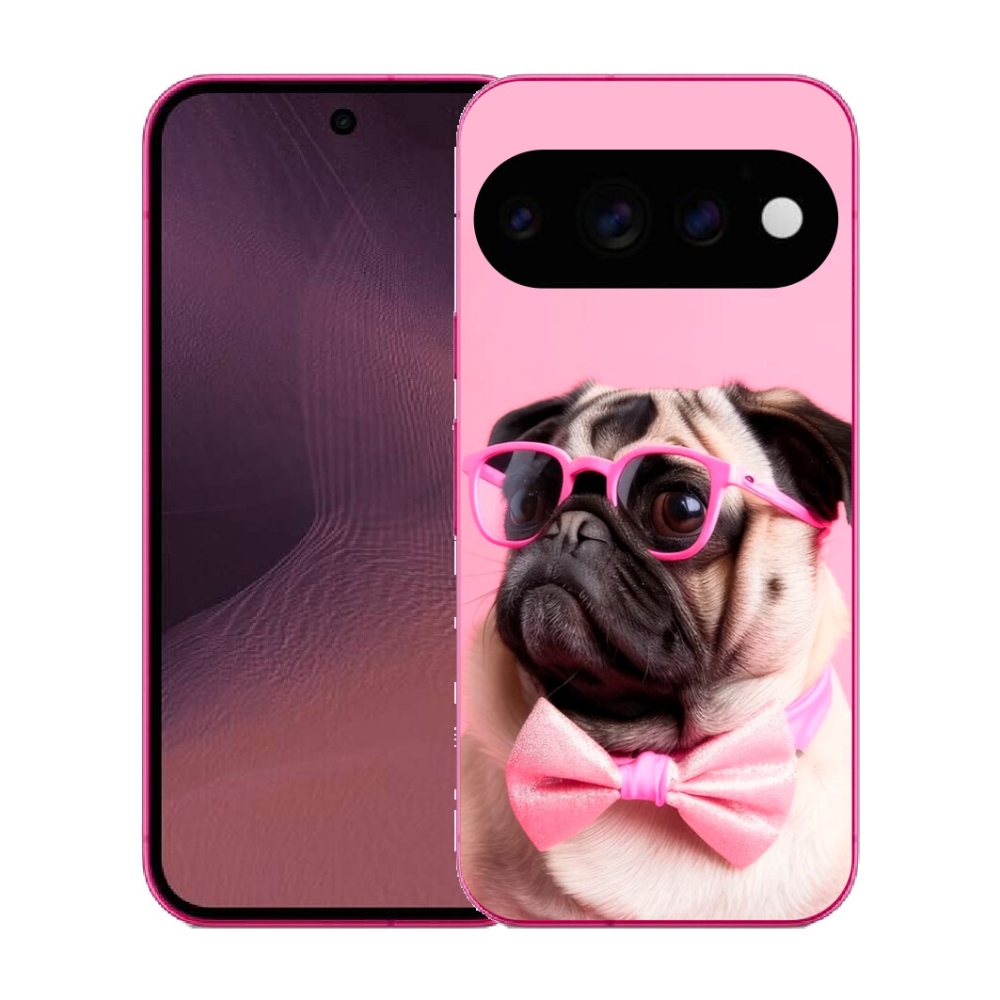 Gélový kryt mmCase na Google Pixel 11 - štýlový mops