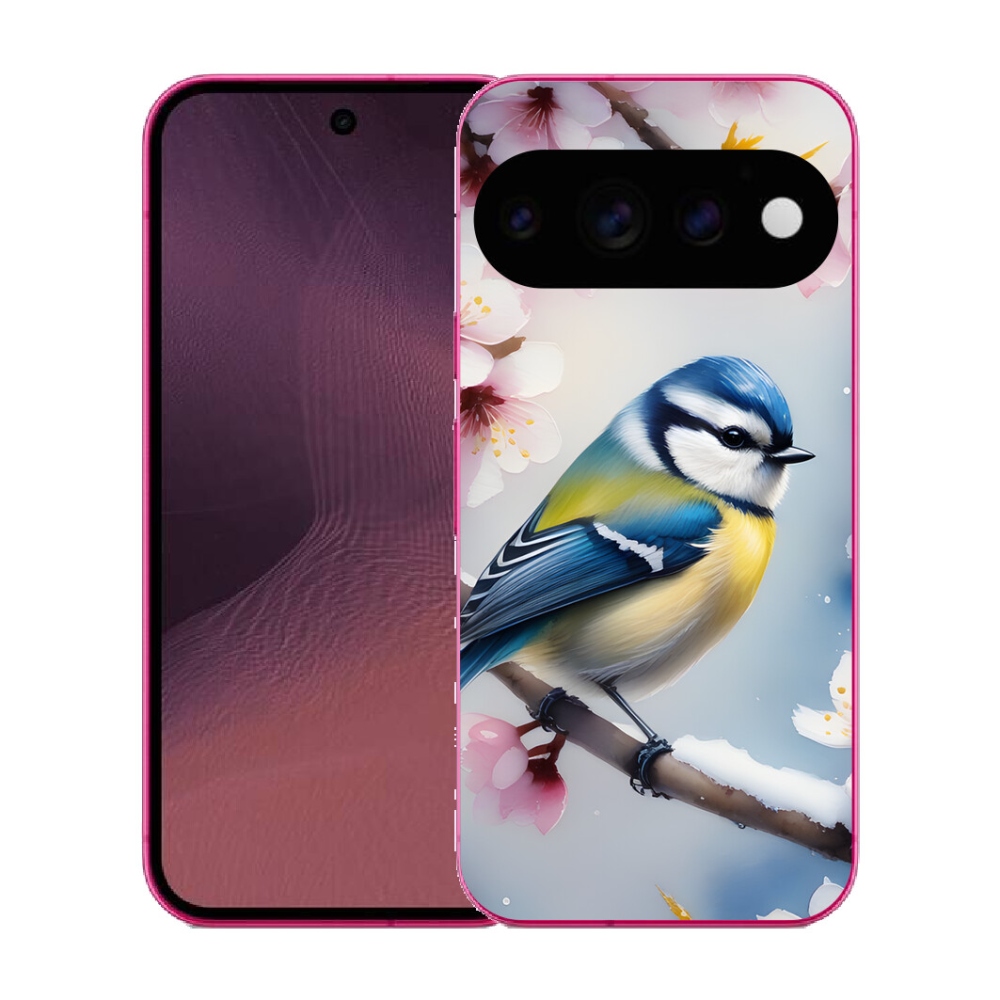 Gélový kryt mmCase na Google Pixel 11 - sýkorka