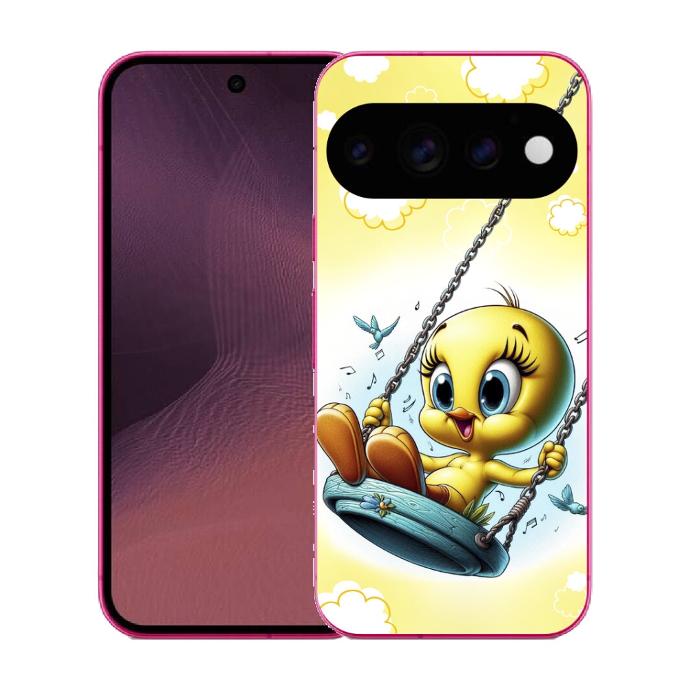 Gélový kryt mmCase na Google Pixel 11 - tweety