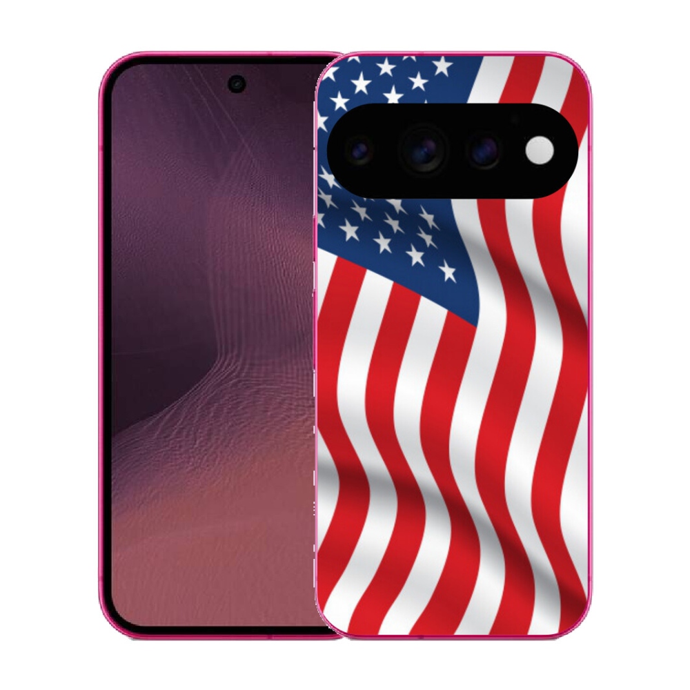 Gélový kryt mmCase na Google Pixel 11 - USA vlajka