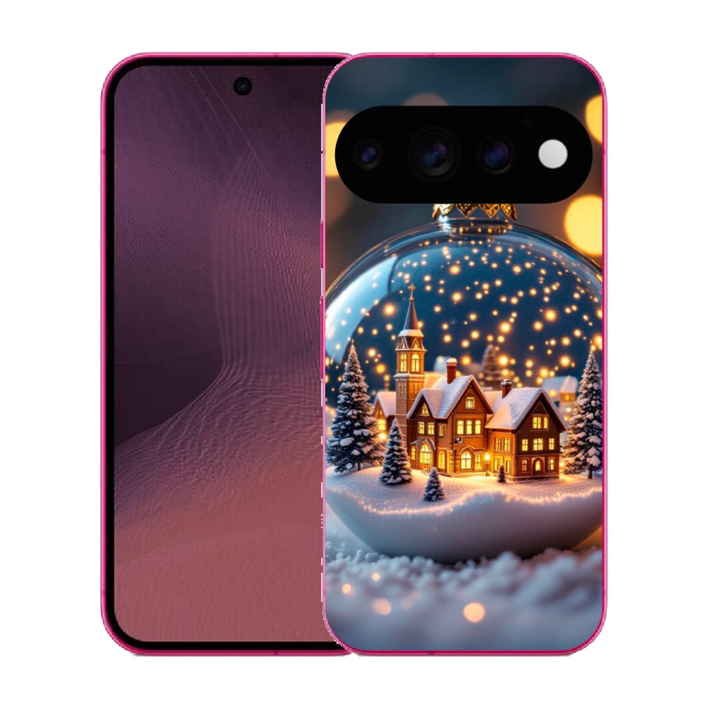 Gélový kryt mmCase na Google Pixel 11 - vianočné gule 4