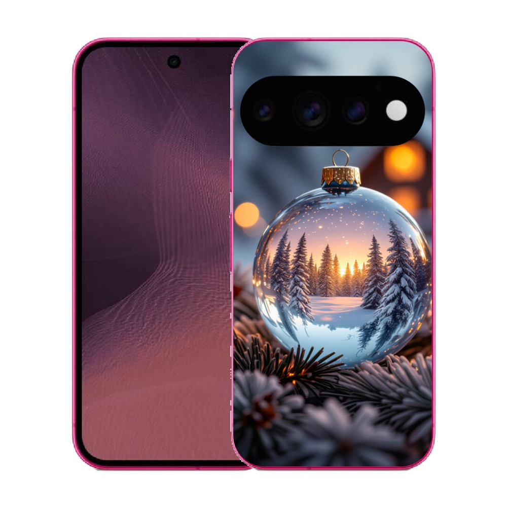 Gélový kryt mmCase na Google Pixel 11 - vianočná ozdoba