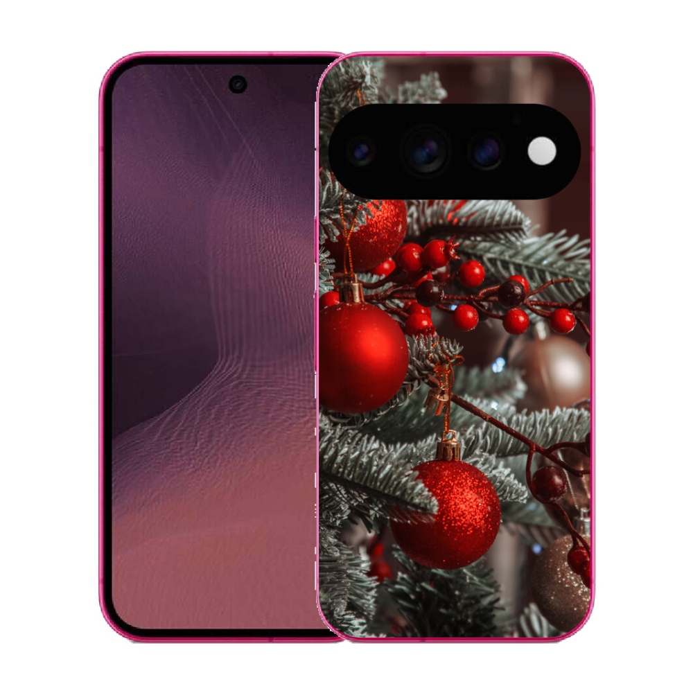 Gélový kryt mmCase na Google Pixel 11 - vianočné ozdoby 2