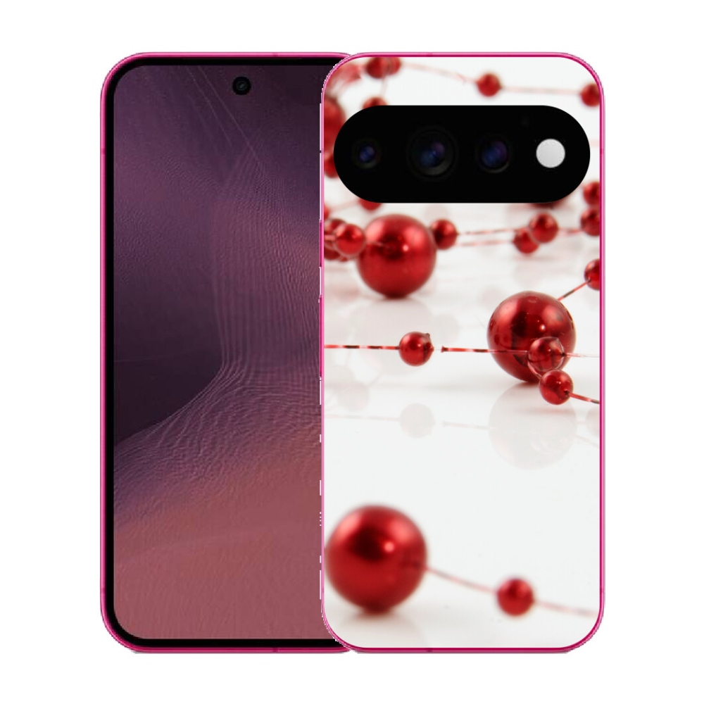 Gélový kryt mmCase na Google Pixel 11 - vianočná reťaz