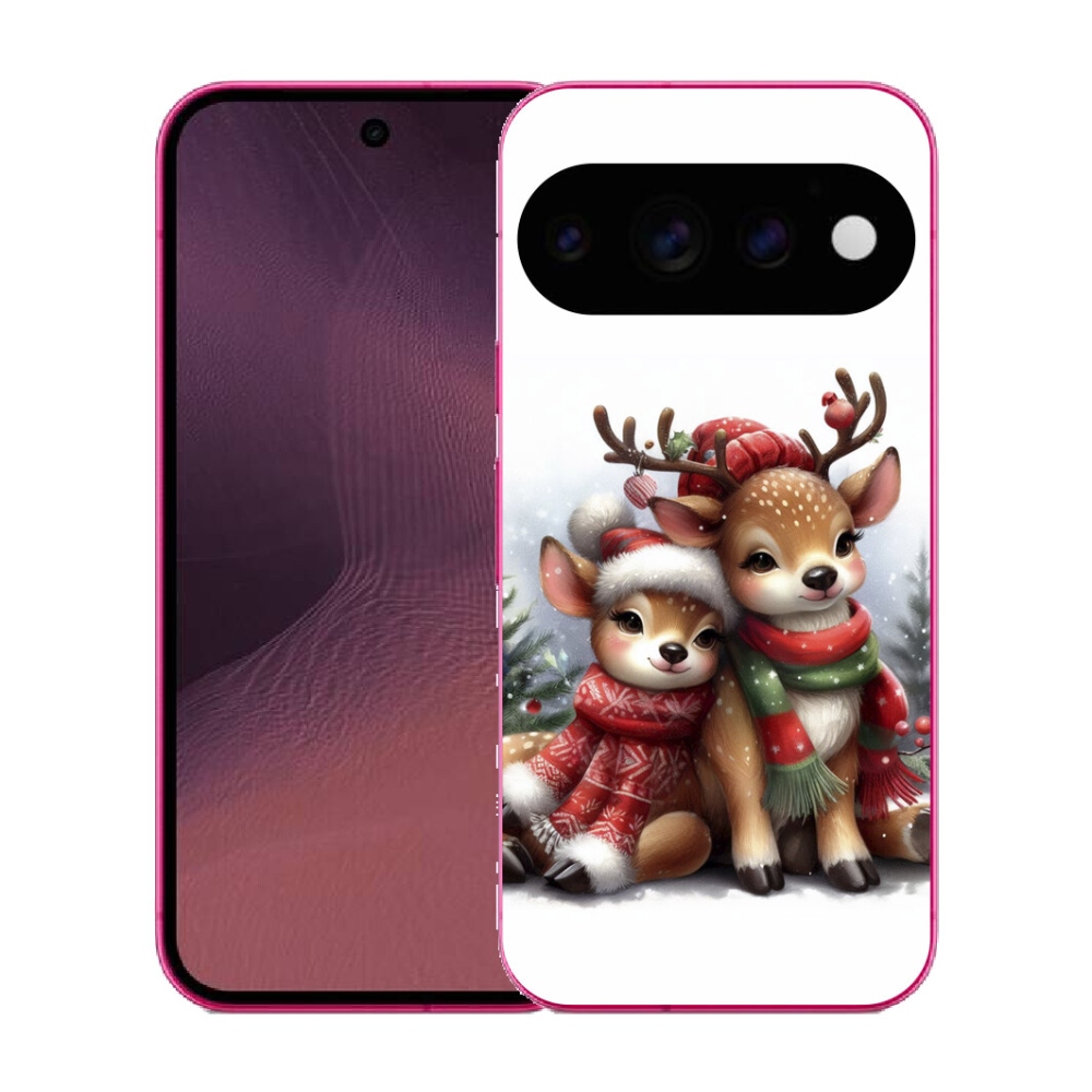 Gélový kryt mmCase na Google Pixel 11 - vianočné soby