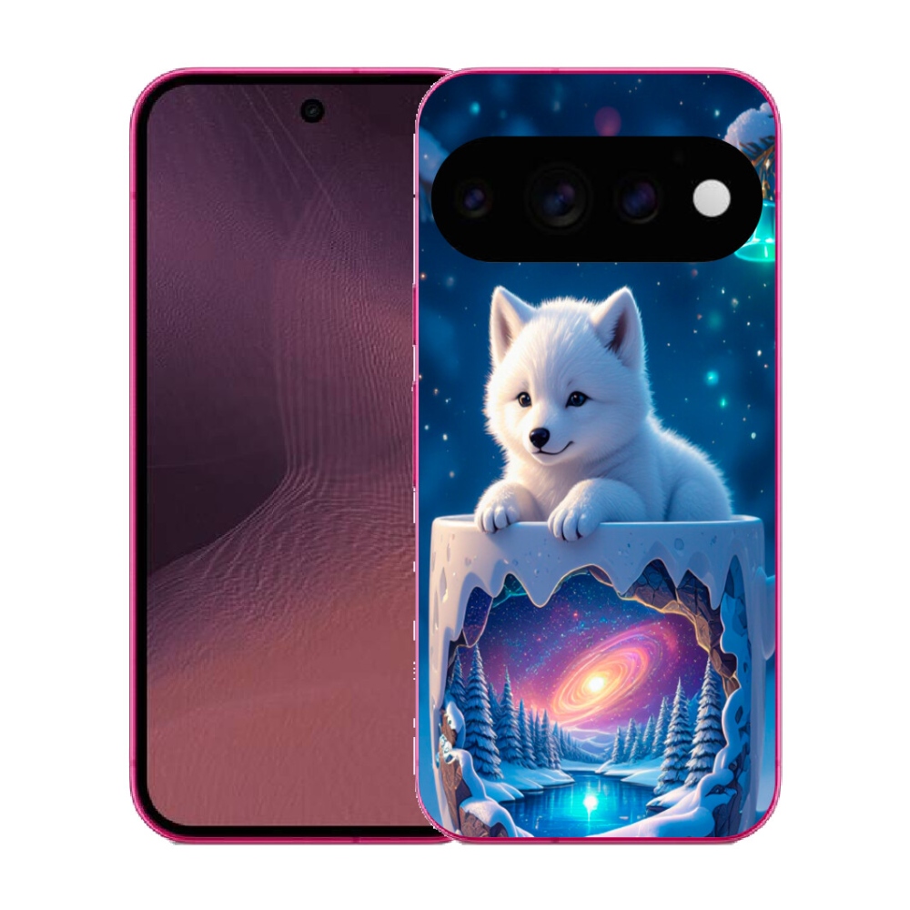 Gélový kryt mmCase na Google Pixel 11 - vianočné šteňa