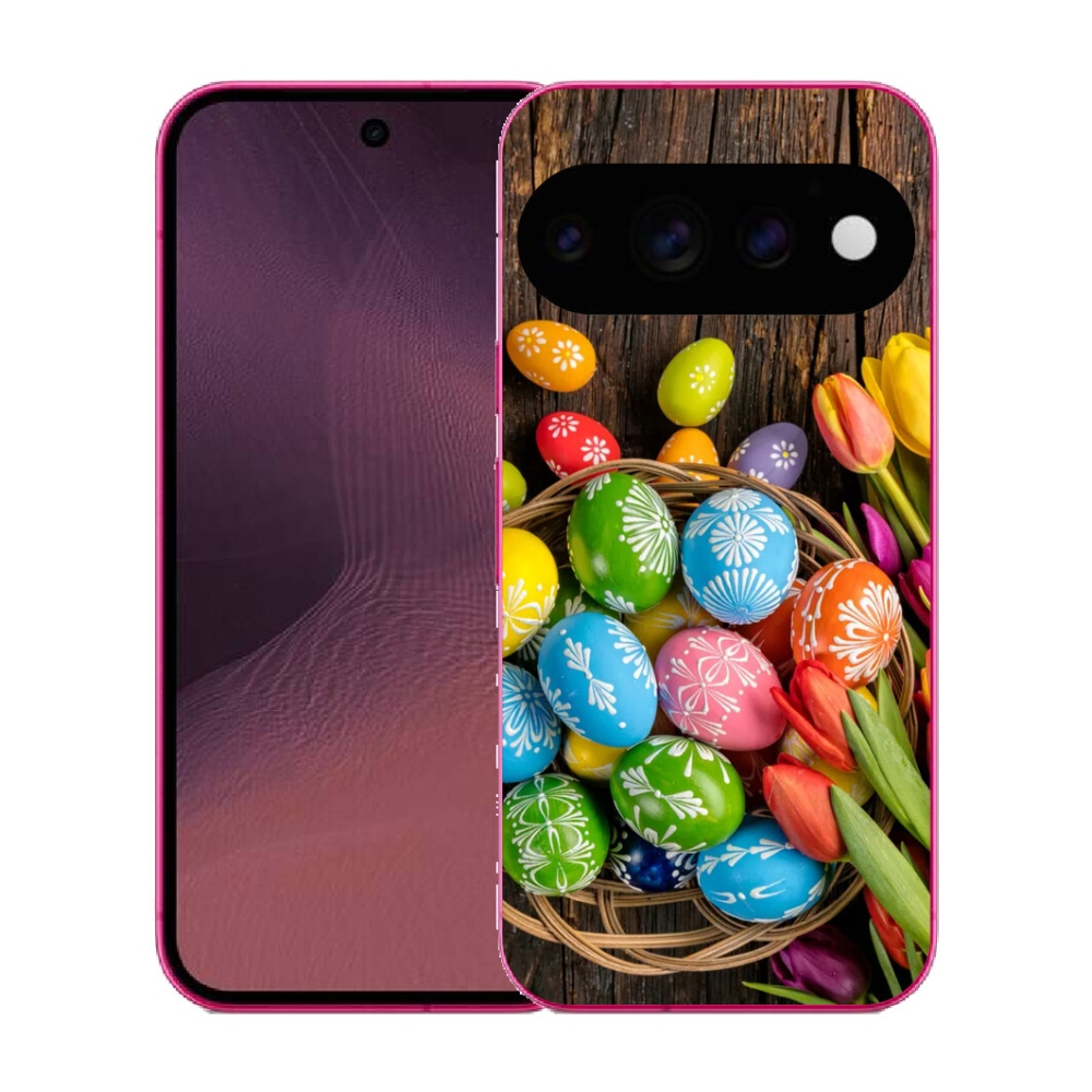 Gélový kryt mmCase na Google Pixel 11 - veľkonočné vajíčka