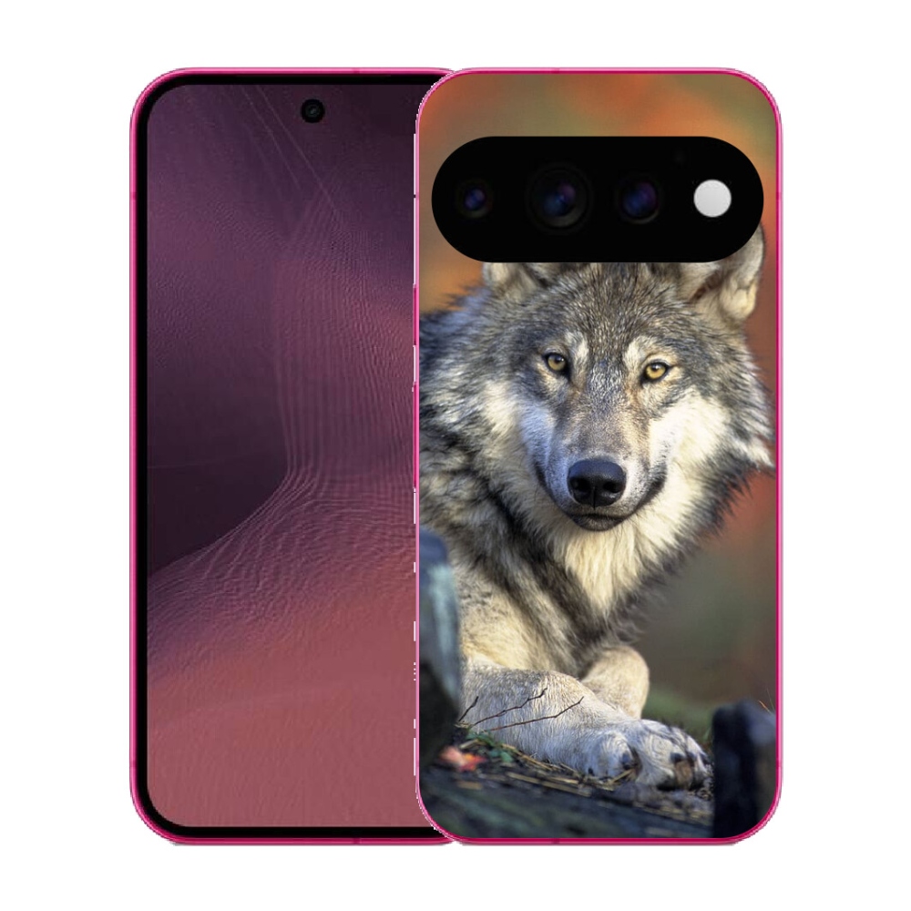 Gélový kryt mmCase na Google Pixel 11 - vlk