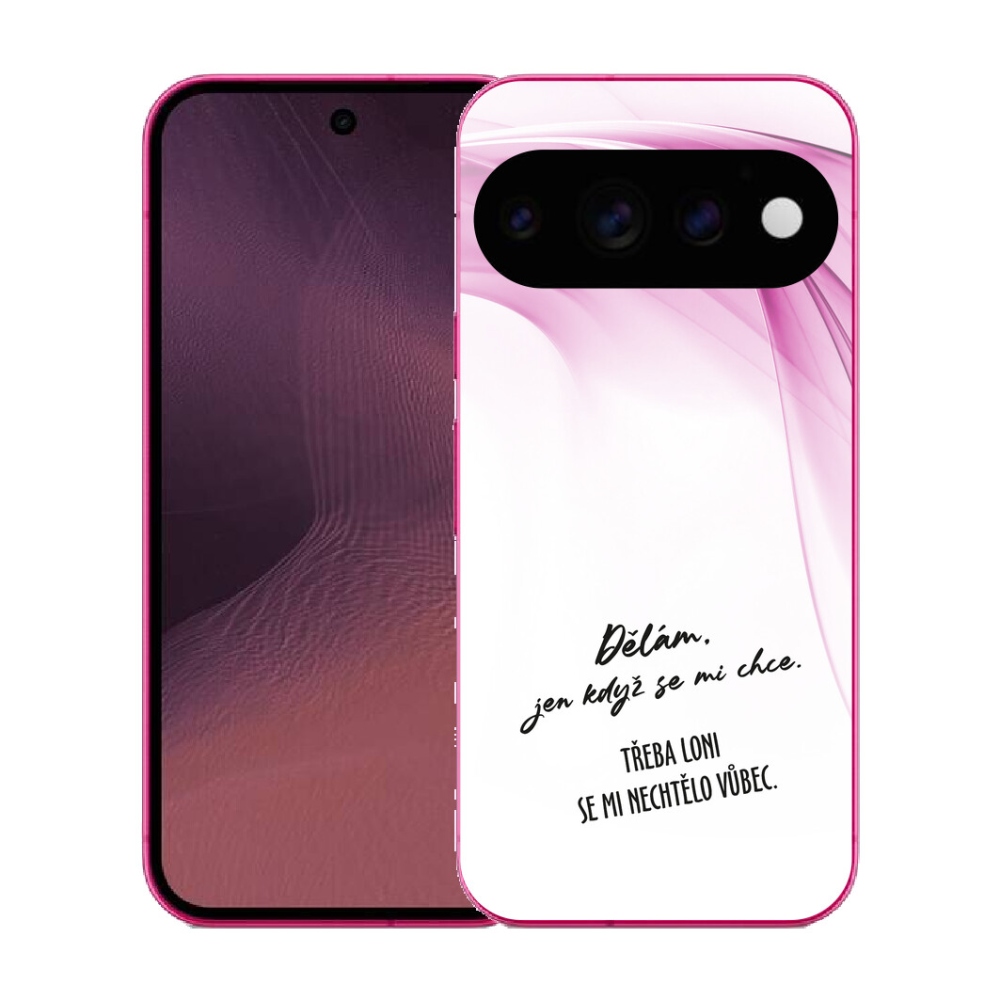 Gélový kryt mmCase na Google Pixel 11 - vtipný text 12 biele pozadie