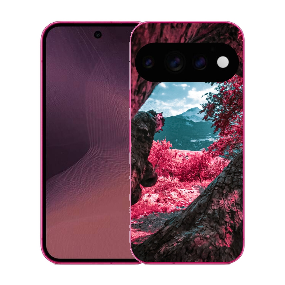 Gélový kryt mmCase na Google Pixel 11 - výhľad na hory